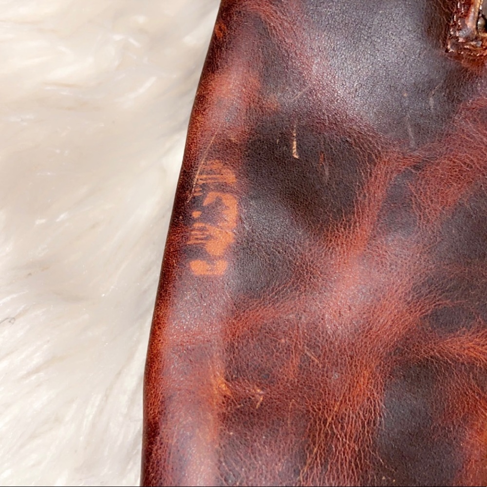 FREEBIRD Coal Lace Up Boot in Cognac Leather - Picture 8 of 9